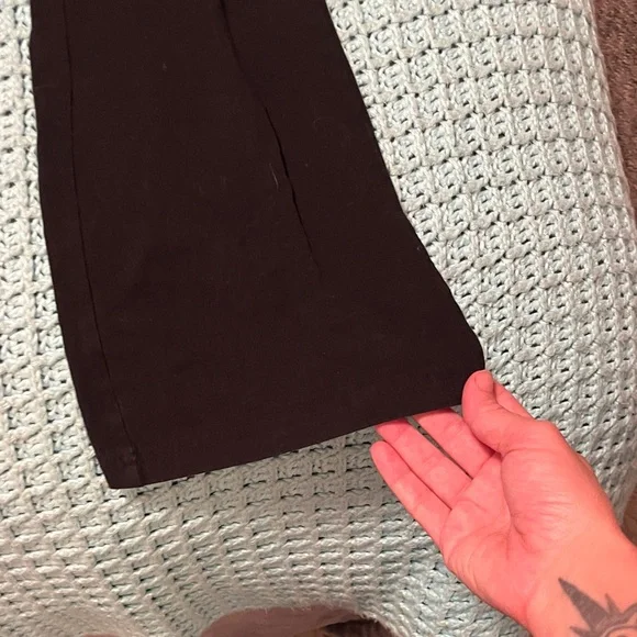 TNA Women's Black Flare Pants - Picture 4 of 6